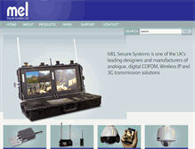 Tablet Screenshot of melsecuresystems.com